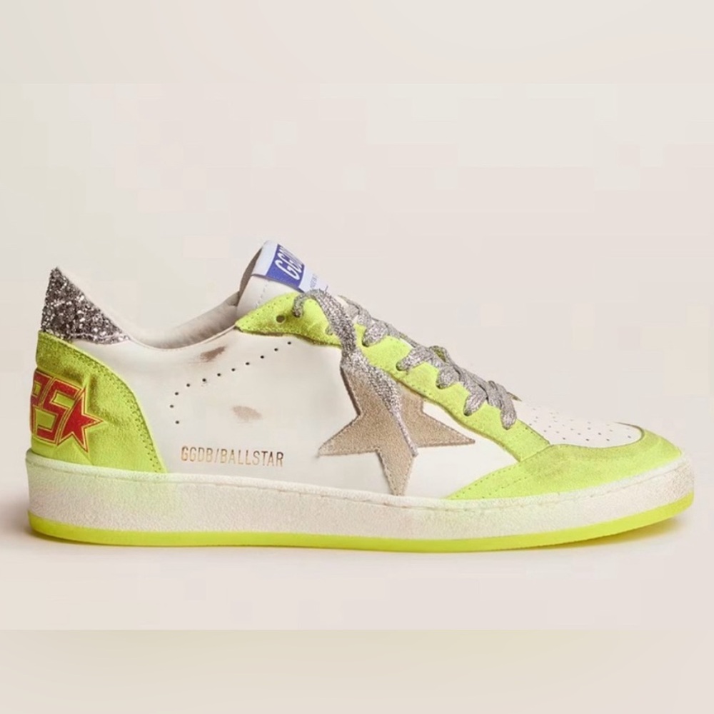Neon Yellow GGDB Ball Star- Size 38
